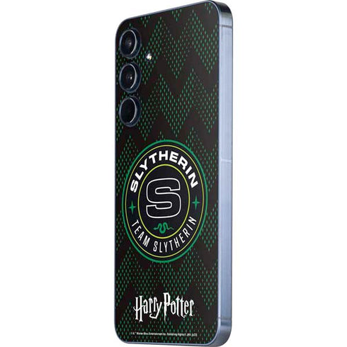 Wizarding Worlds Harry Potter Team Slytherin Galaxy A35 5G Skin